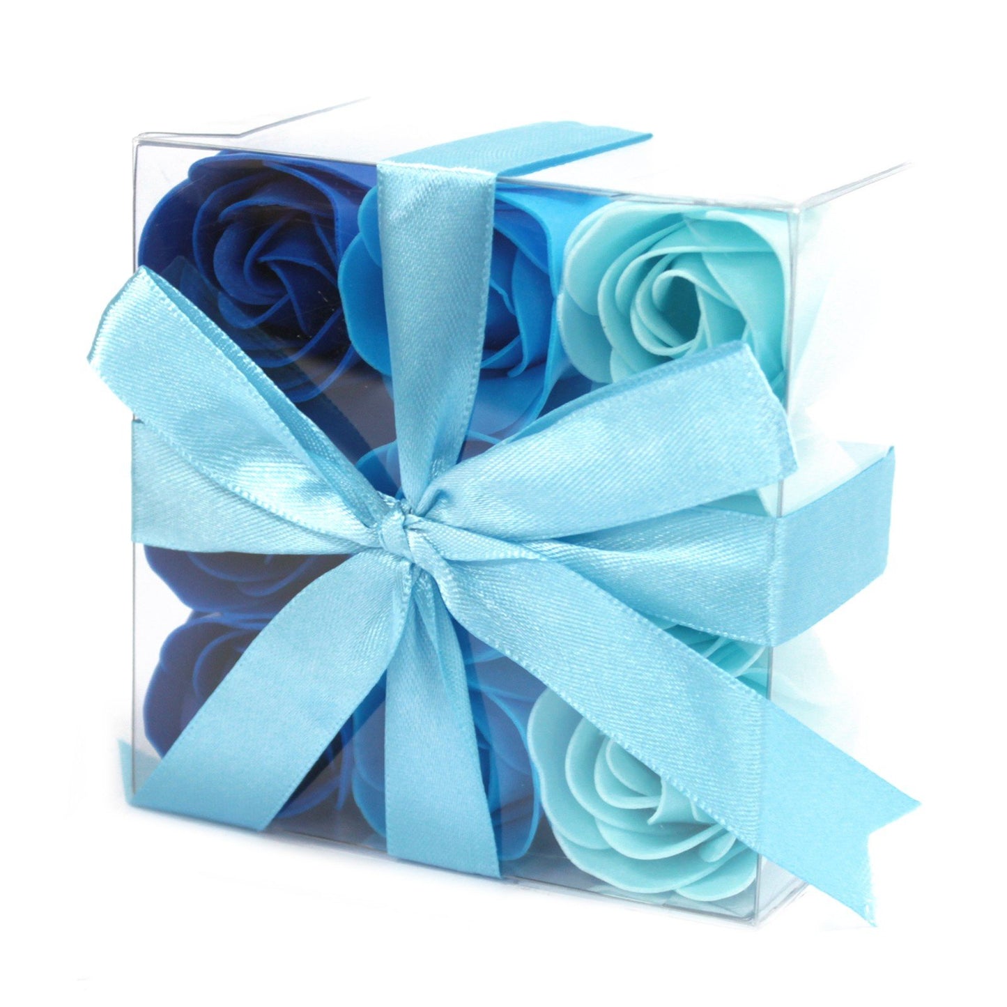Set of 9 Blue Roses Soap Flowers for Weddings | #product_category# - OneRoofGifts