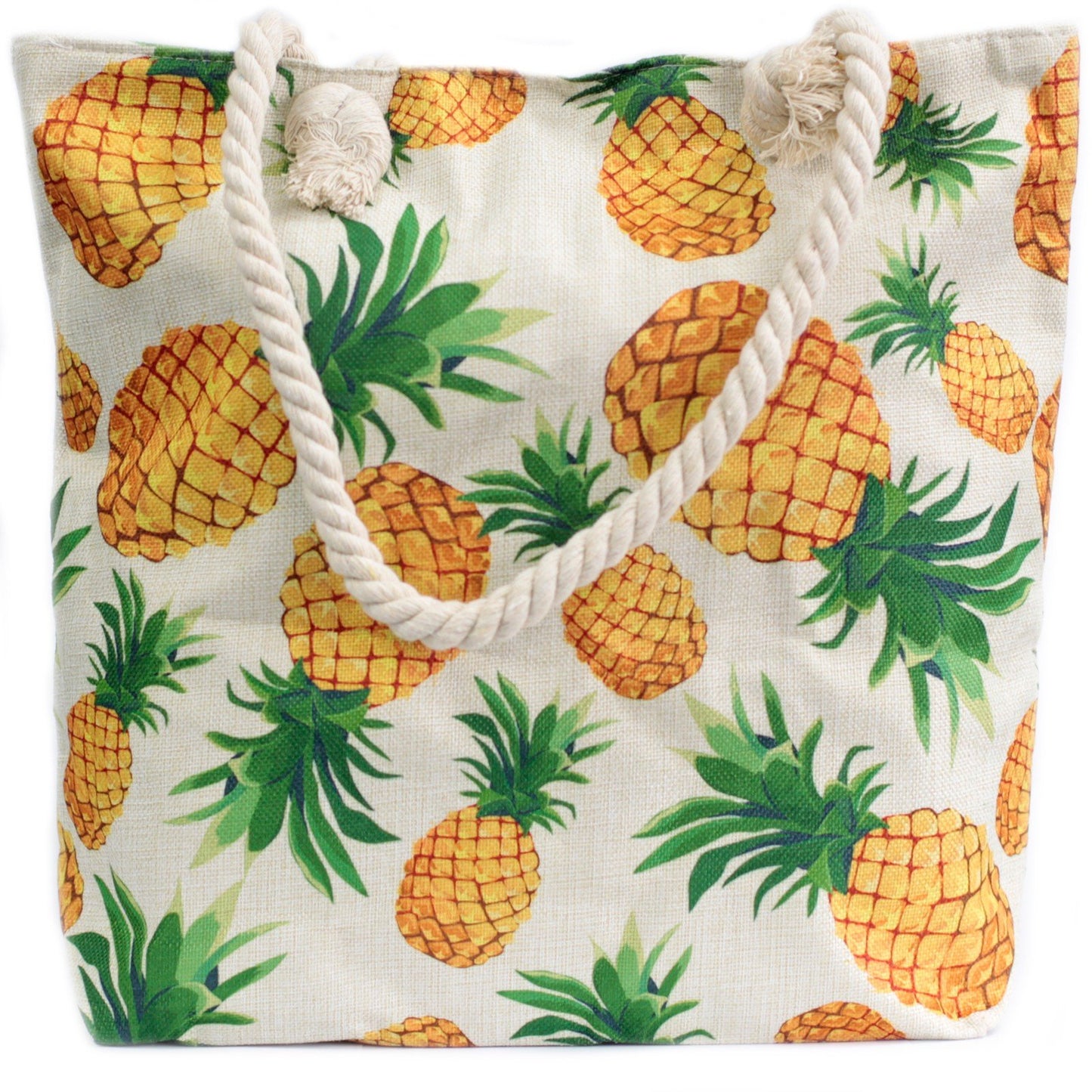 Rope Handle Pineapple Bag | #product_category# - OneRoofGifts