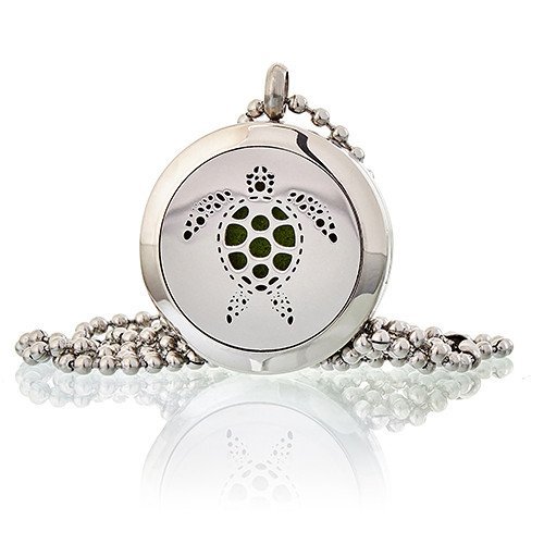 25mm Aromatherapy Turtle Necklace | #product_category# - OneRoofGifts