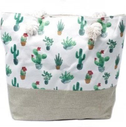Rope Handle Mini Cactus Bag | #product_category# - OneRoofGifts