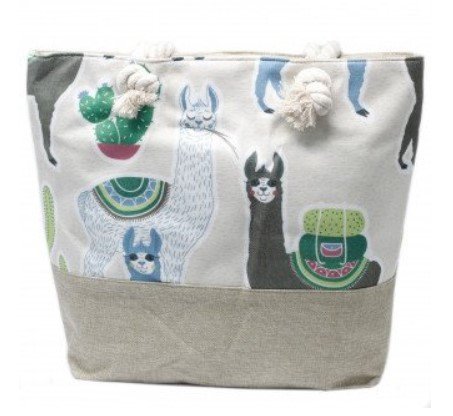 Llama Rope Handle Bag | #product_category# - OneRoofGifts