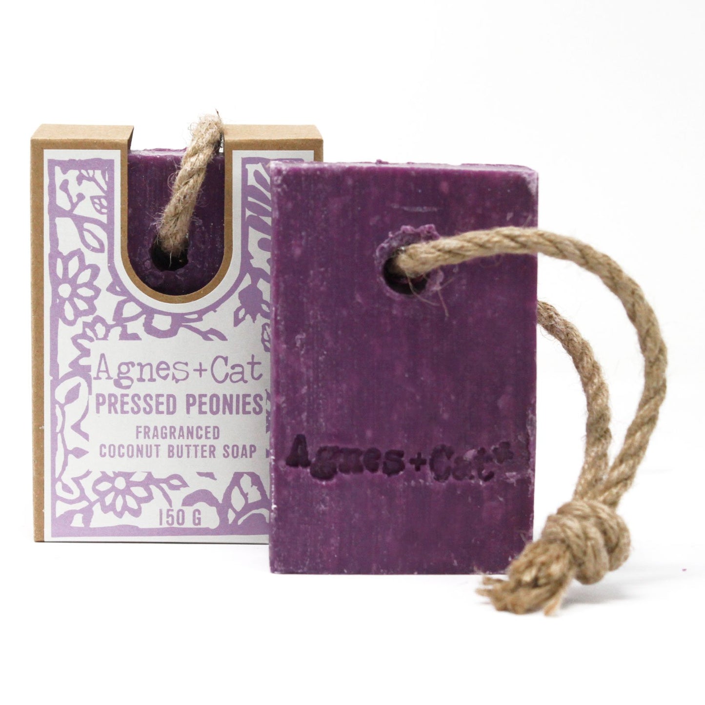 Soap on a Rope, Pressed Peonies | #product_category# - OneRoofGifts