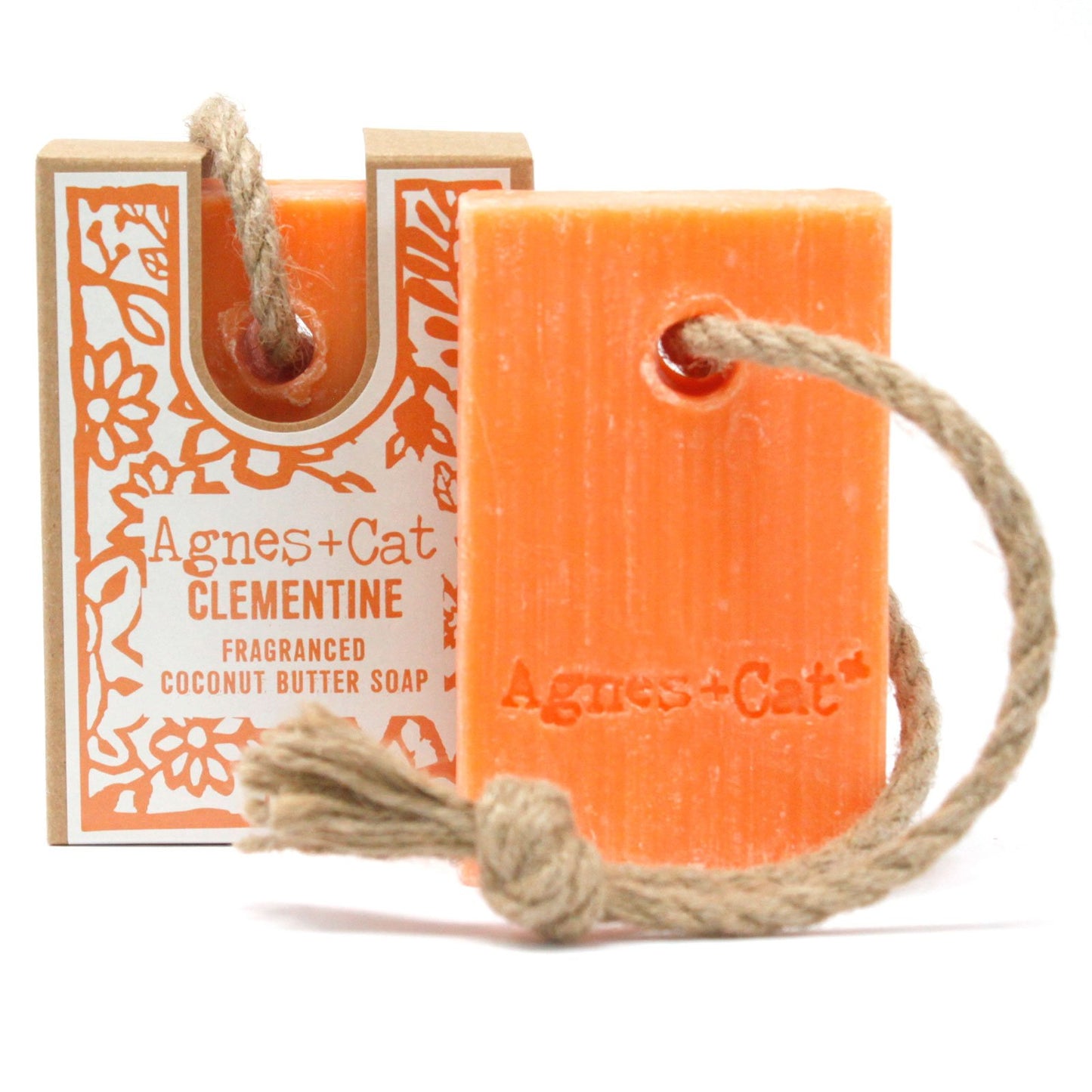 Clementine Scented Soap on a Rope | #product_category# - OneRoofGifts