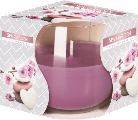 Garden Spa Fragrance Scented Candle in Glass Jar | #product_category# - OneRoofGifts
