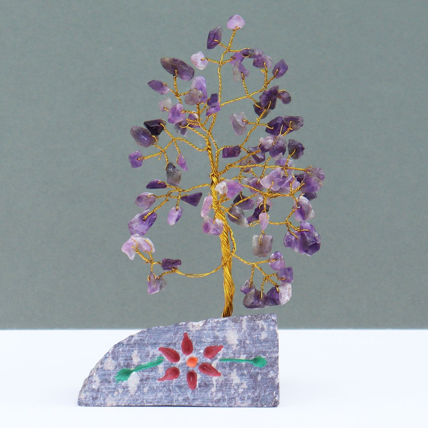 80 - Stone Amethyst Gemstone Tree | #product_category# - OneRoofGifts