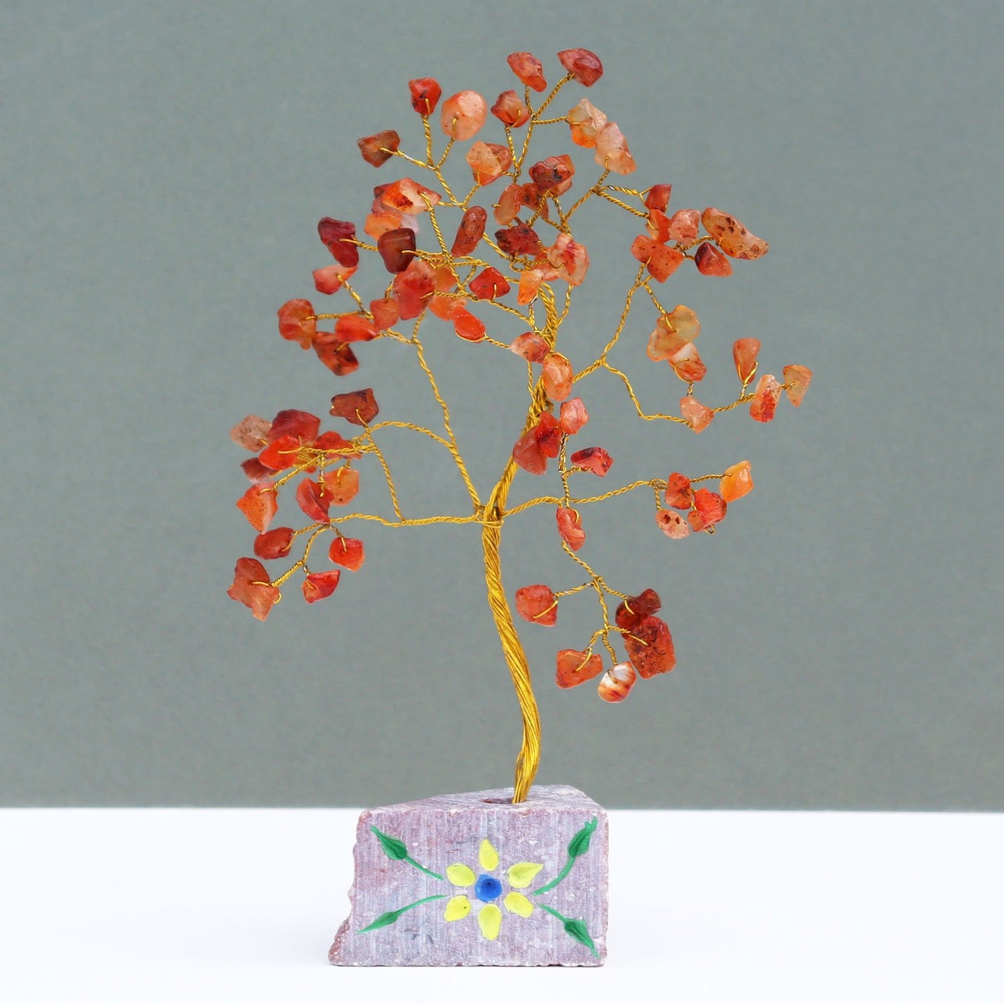80 - Stone Carnelian Gemstone Tree | #product_category# - OneRoofGifts