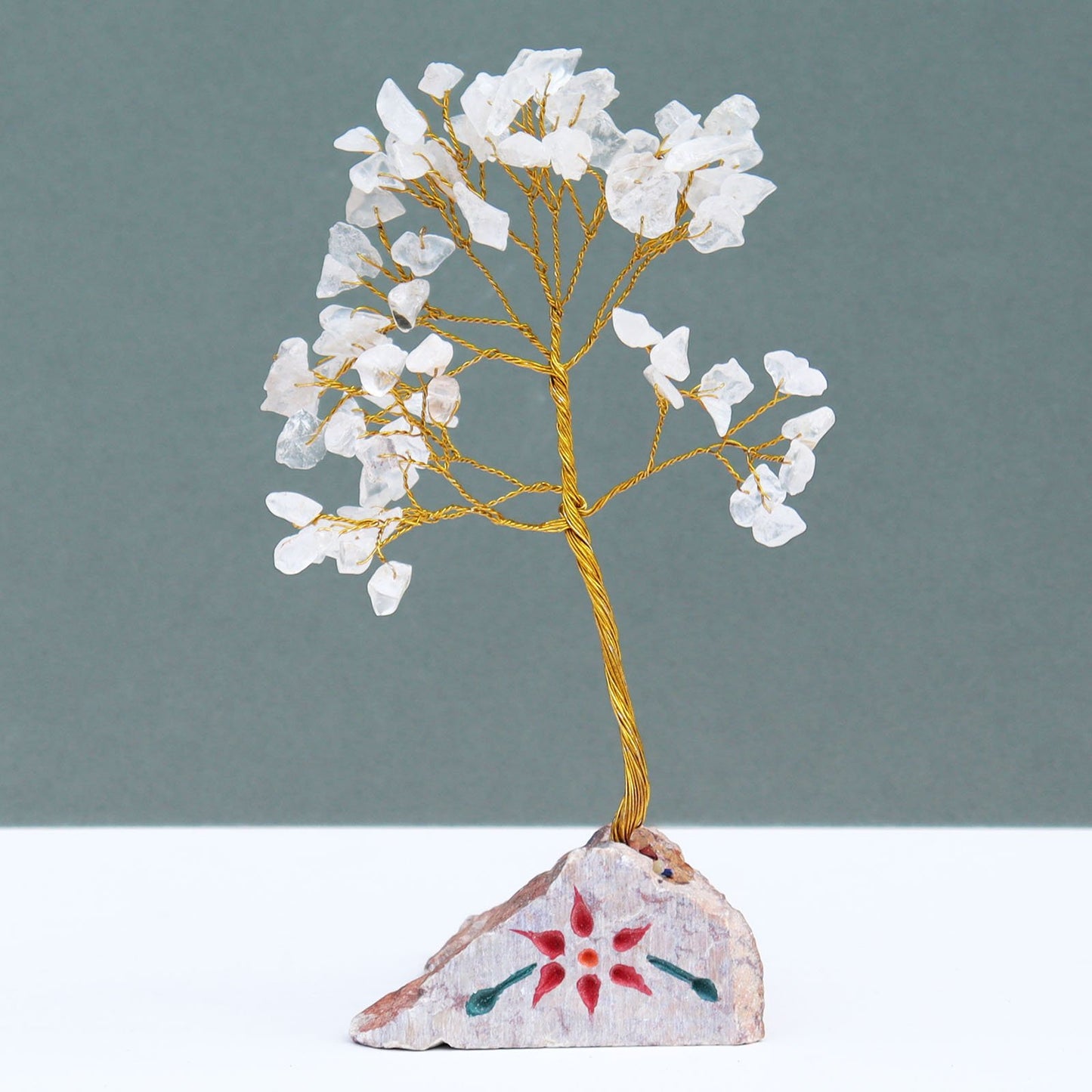 80 - Stone Rock Crystal Gemstone Tree | #product_category# - OneRoofGifts