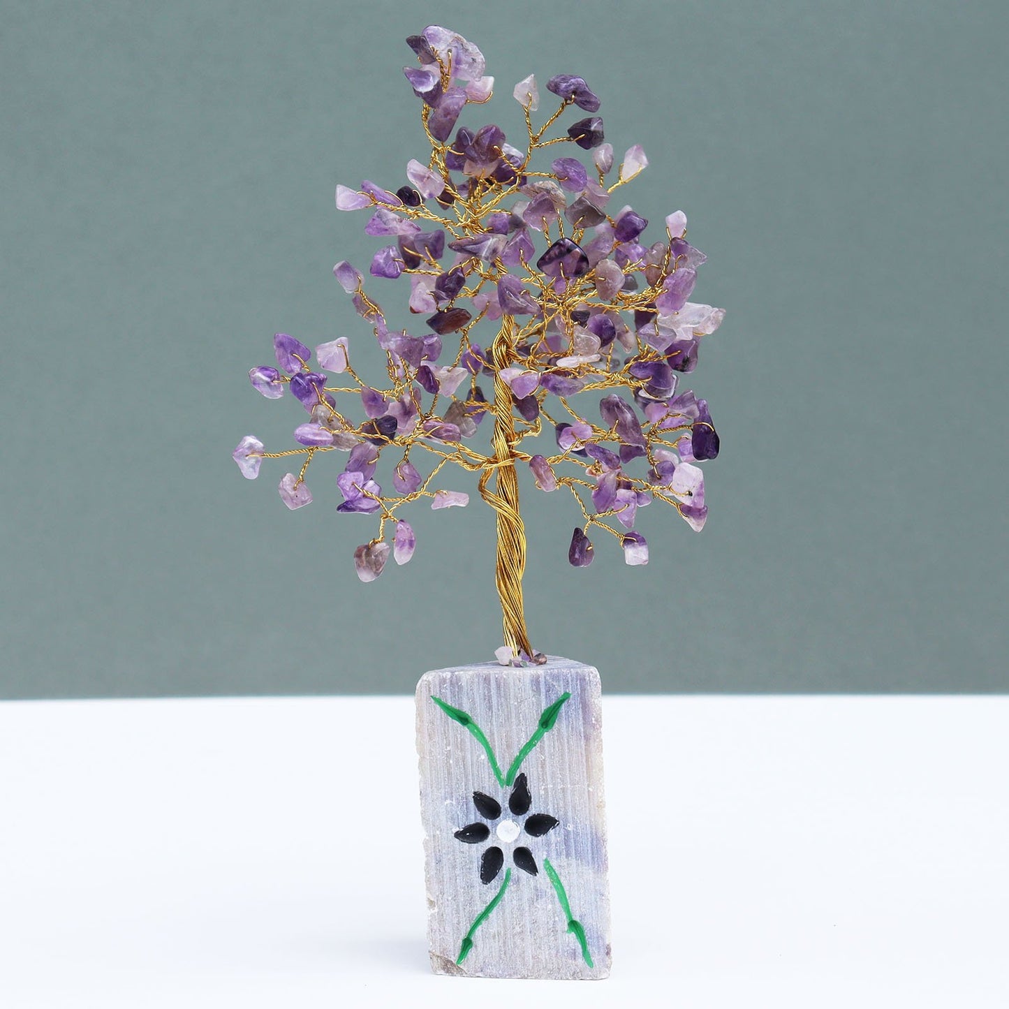 160 - Stone Amethyst Gemstone Tree | #product_category# - OneRoofGifts