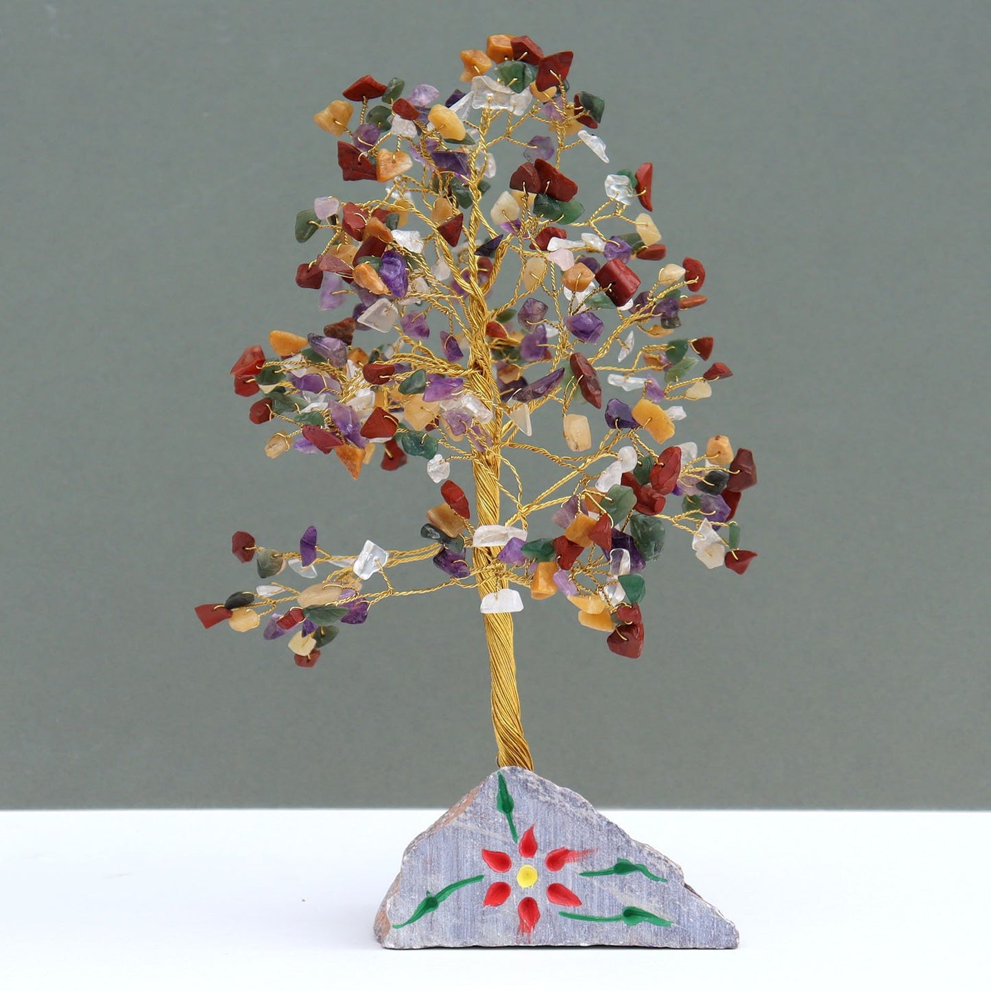 320 - Stone Multi - Gemstone Tree | #product_category# - OneRoofGifts