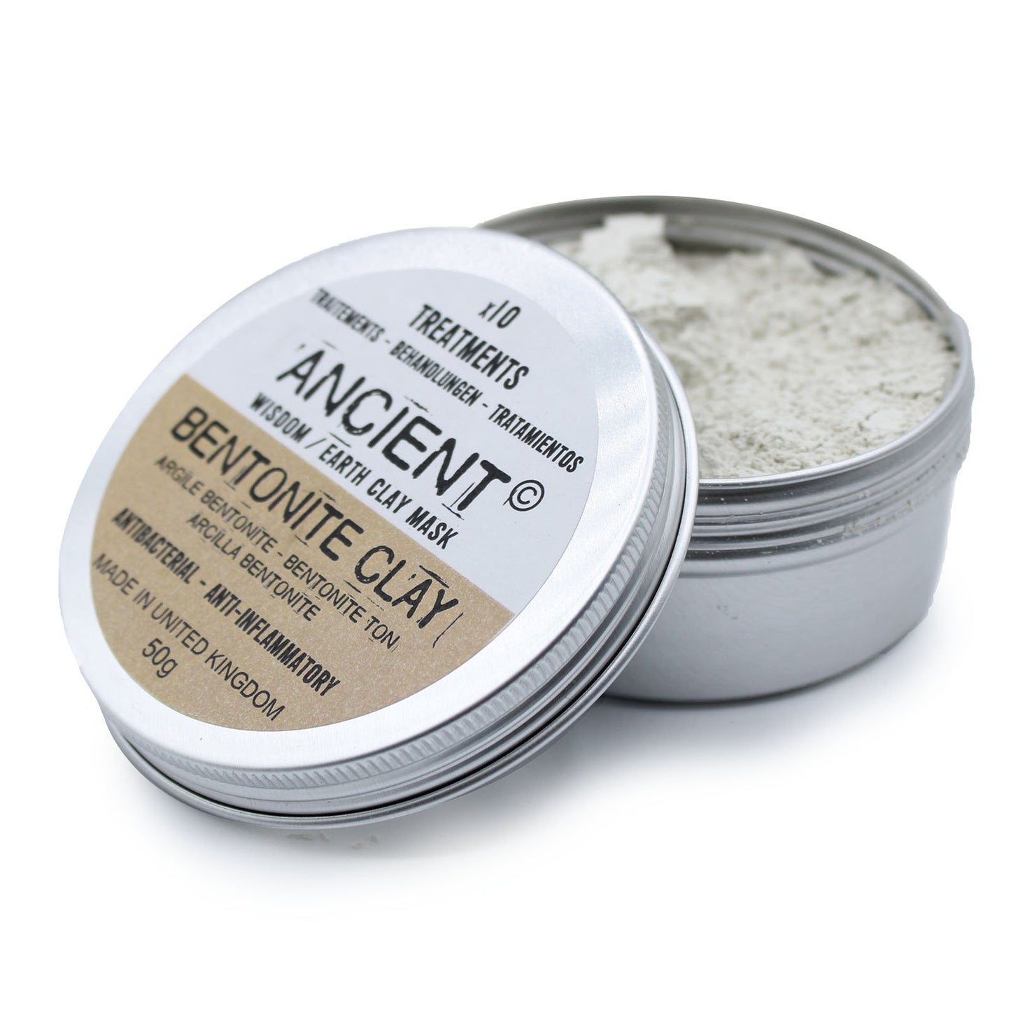 50g Bentonite Clay for Face & Body | #product_category# - OneRoofGifts