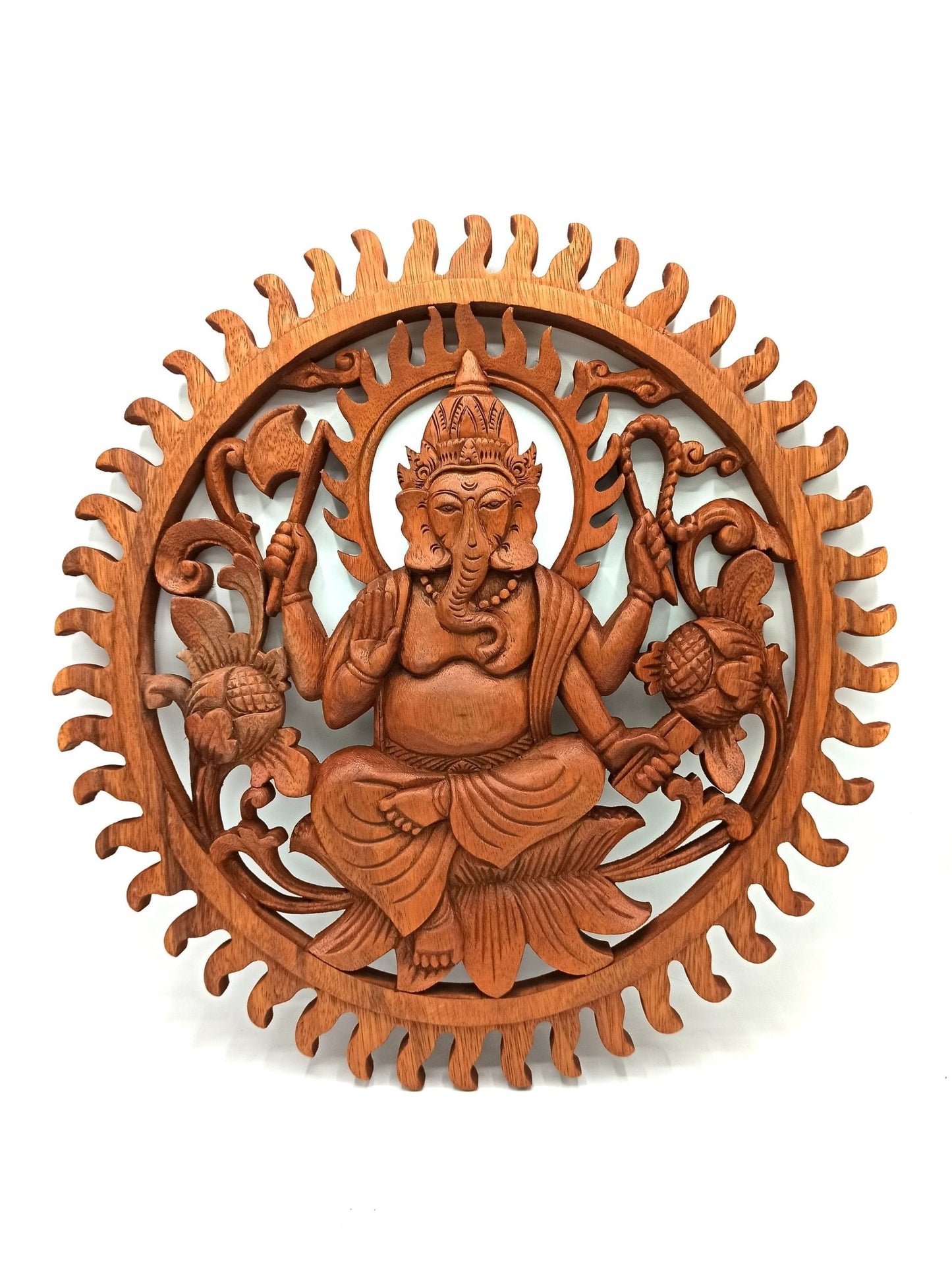 40cm Ganesh Decorative Panel | #product_category# - OneRoofGifts