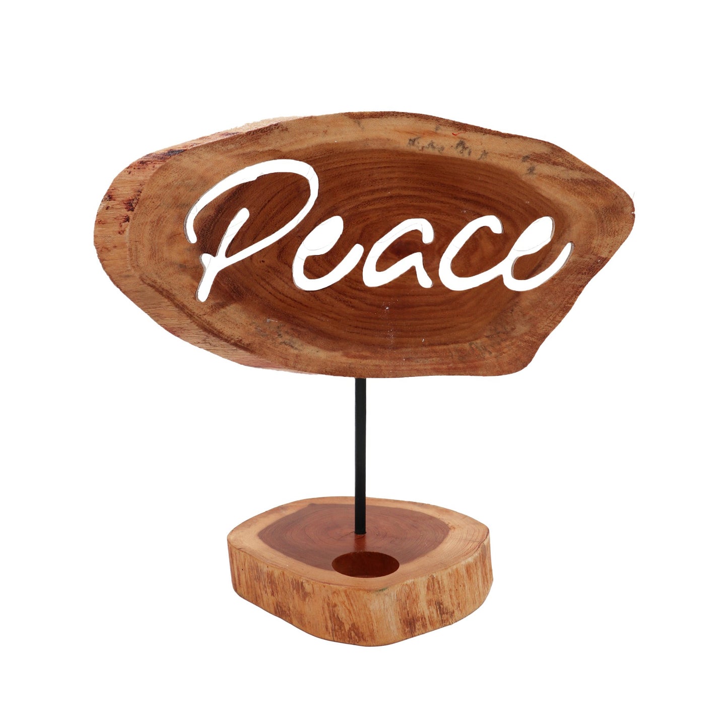 Candle Holder - Peace Sign Design | #product_category# - OneRoofGifts