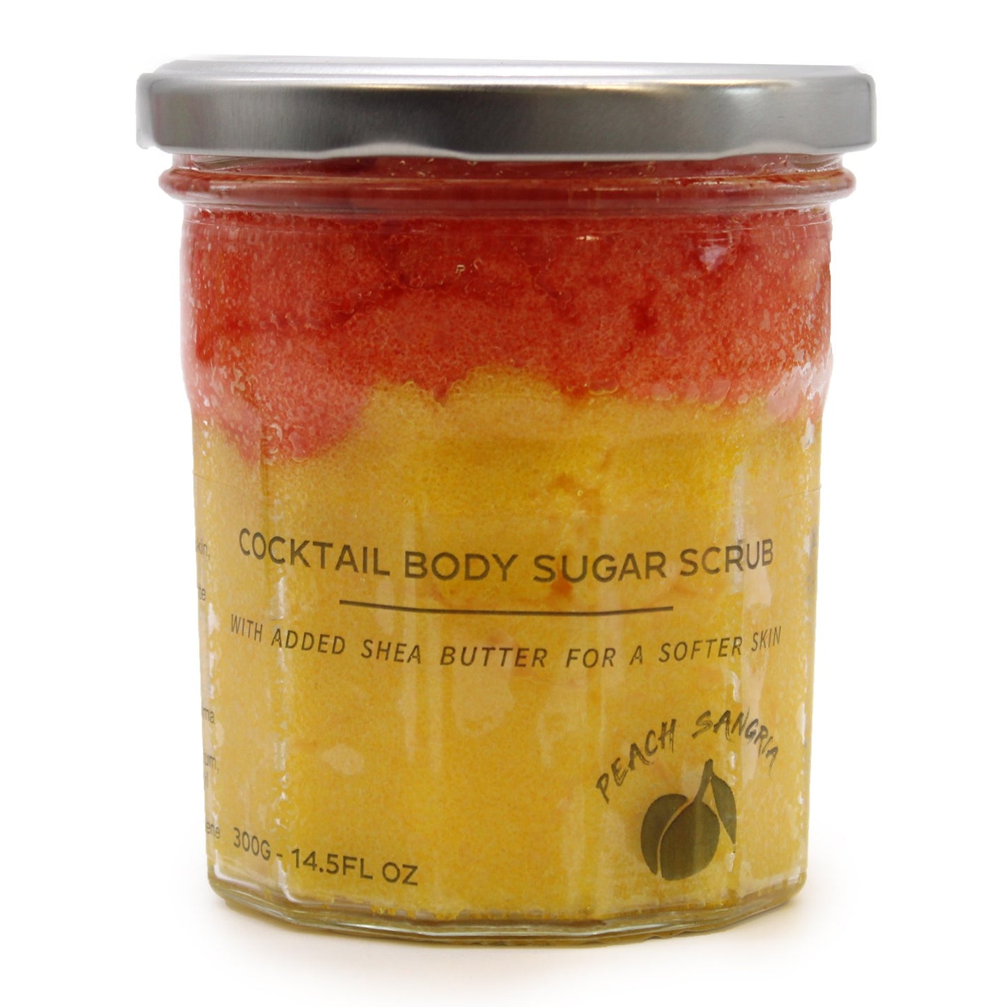 300g Peach Sangria Fragranced Sugar Body Scrub | #product_category# - OneRoofGifts