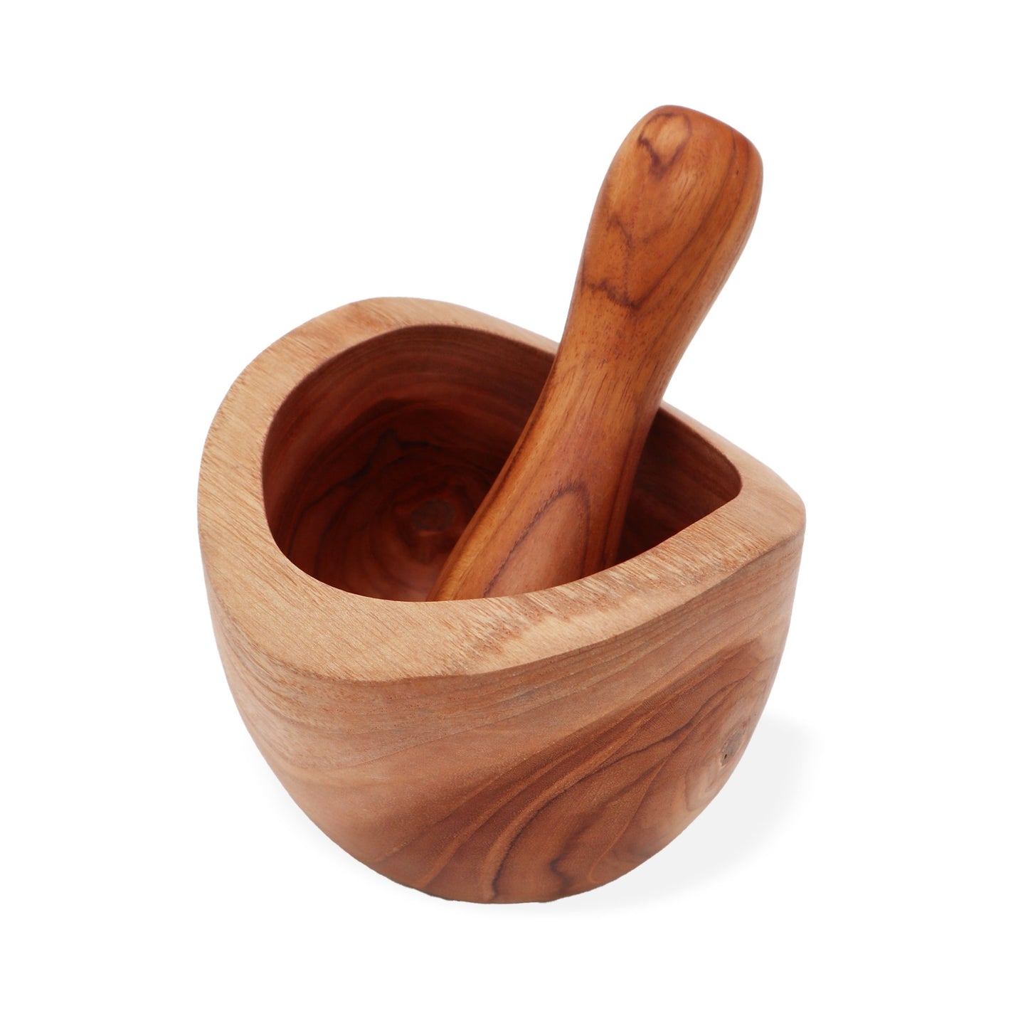 Medium Ergo Teak Pestle and Mortar | #product_category# - OneRoofGifts