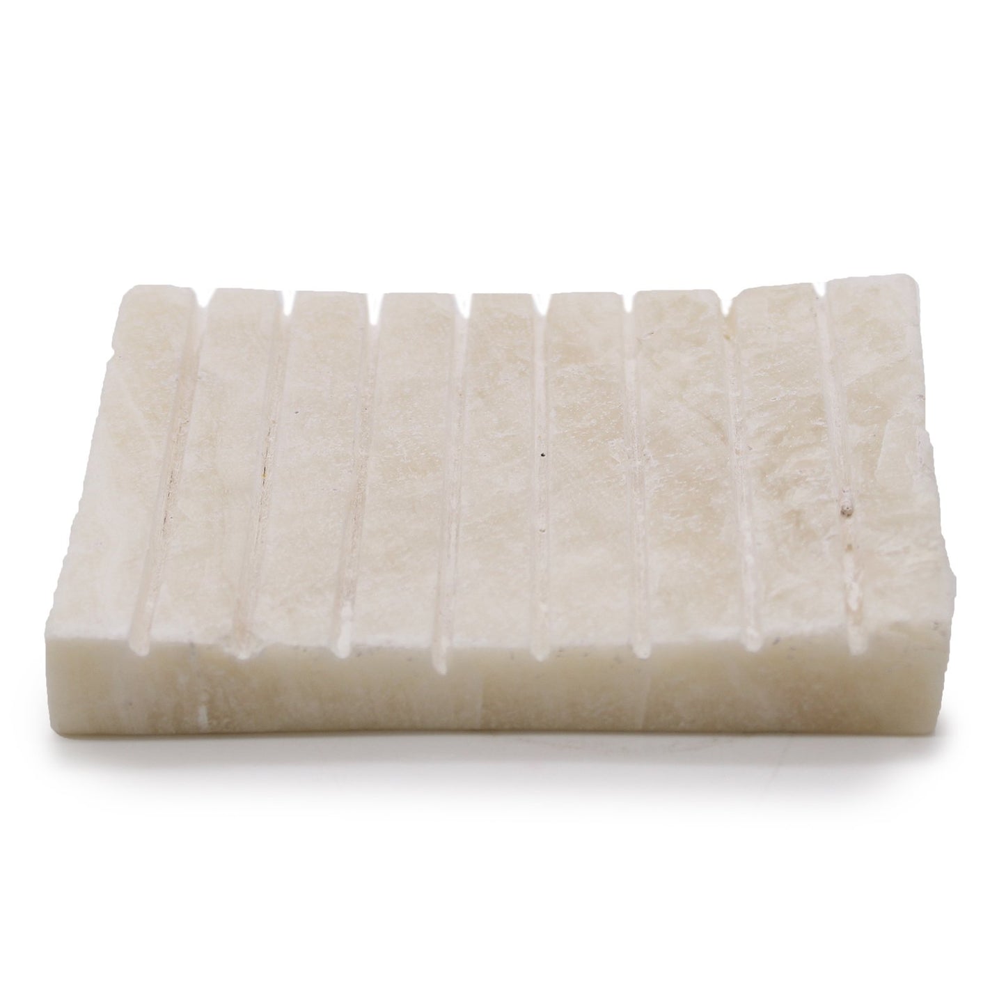 White Onyx Ridged Soap Dish | #product_category# - OneRoofGifts