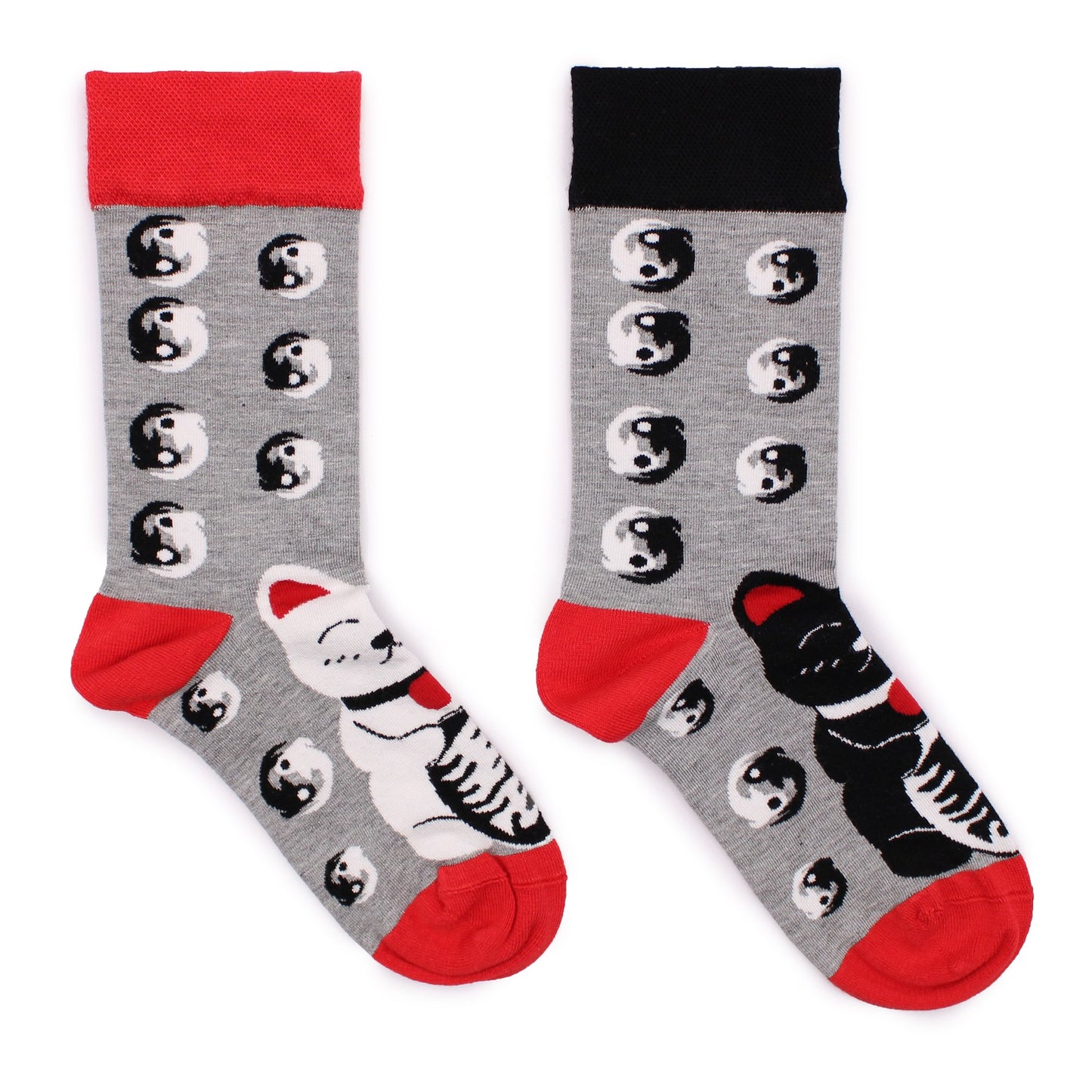 S/M Hop Hare Bamboo Socks - Lucky Cats Design | #product_category# - OneRoofGifts