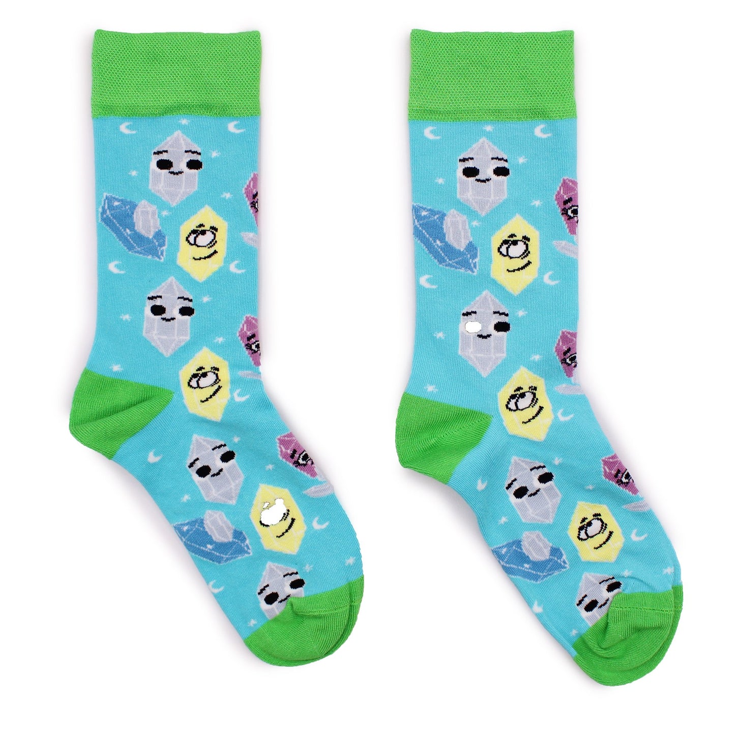S/M Hop Hare Bamboo Socks - Lucky Gemstone Design | #product_category# - OneRoofGifts