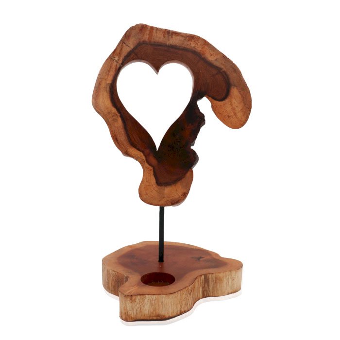 Heart - Shaped Sign Candle Holder | #product_category# - OneRoofGifts