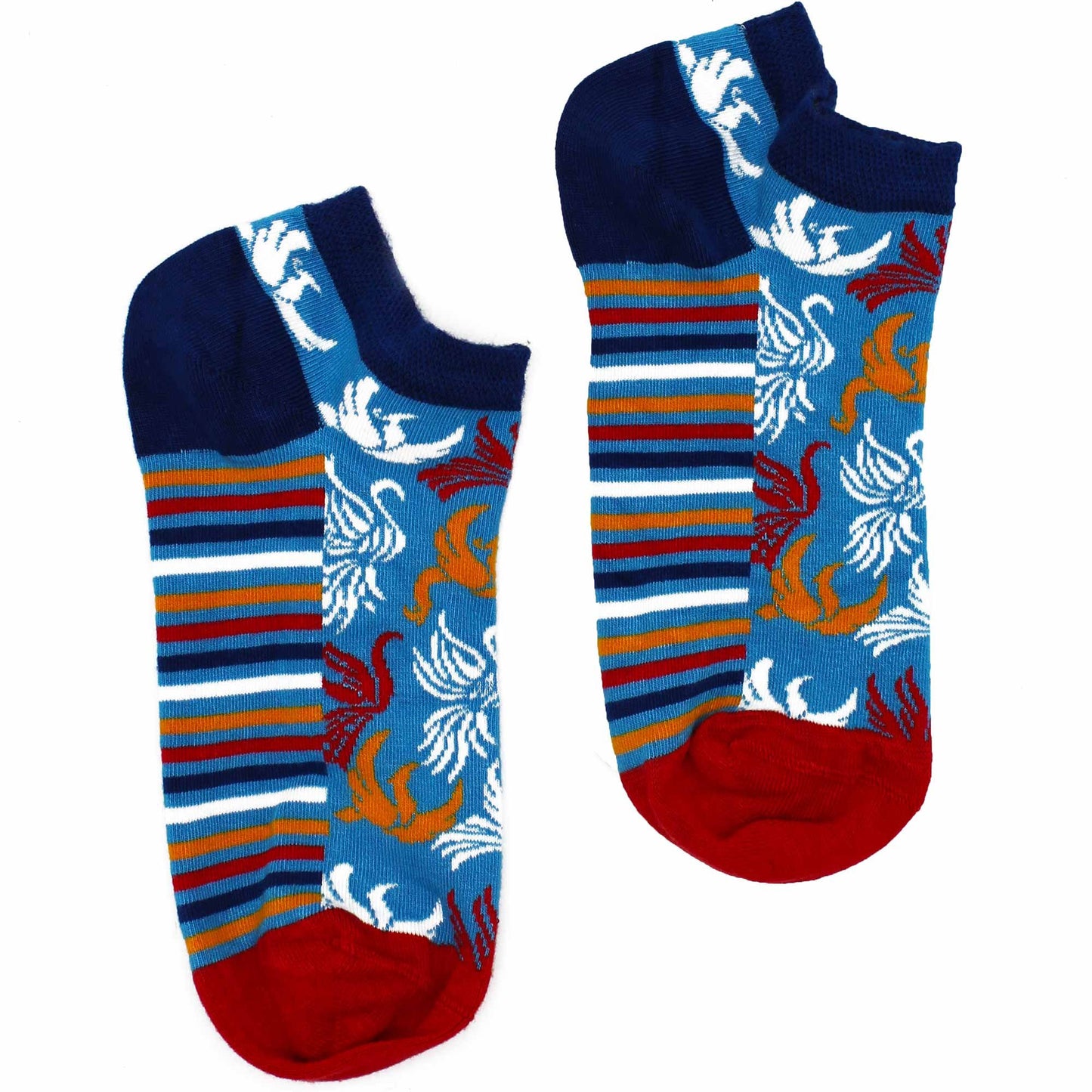M/L (Size 7.5 - 11.5) Hop Hare Low Bamboo Socks - Phoenix | #product_category# - OneRoofGifts