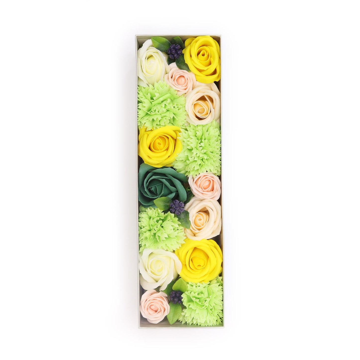 Spring Celebrations Long Box in Yellow & Green | #product_category# - OneRoofGifts