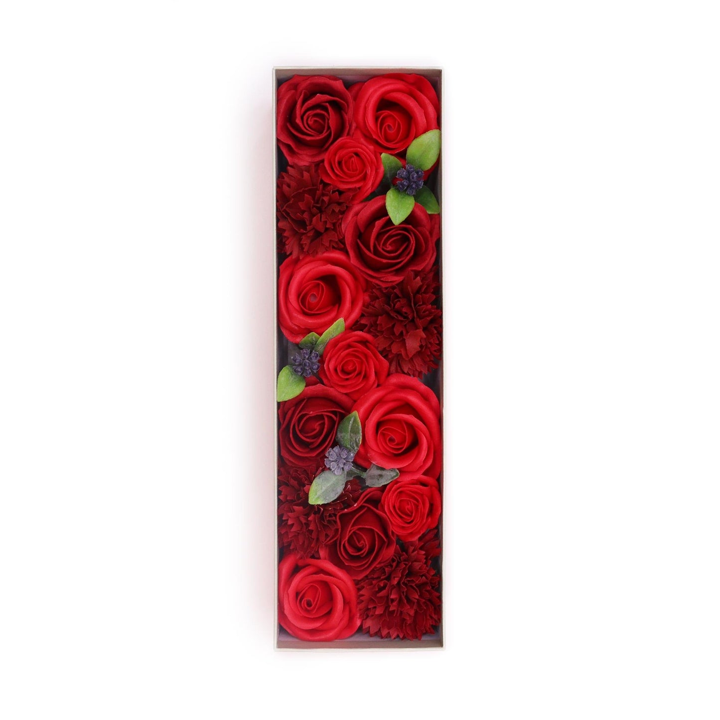 Long Box of Classic Red Roses | #product_category# - OneRoofGifts