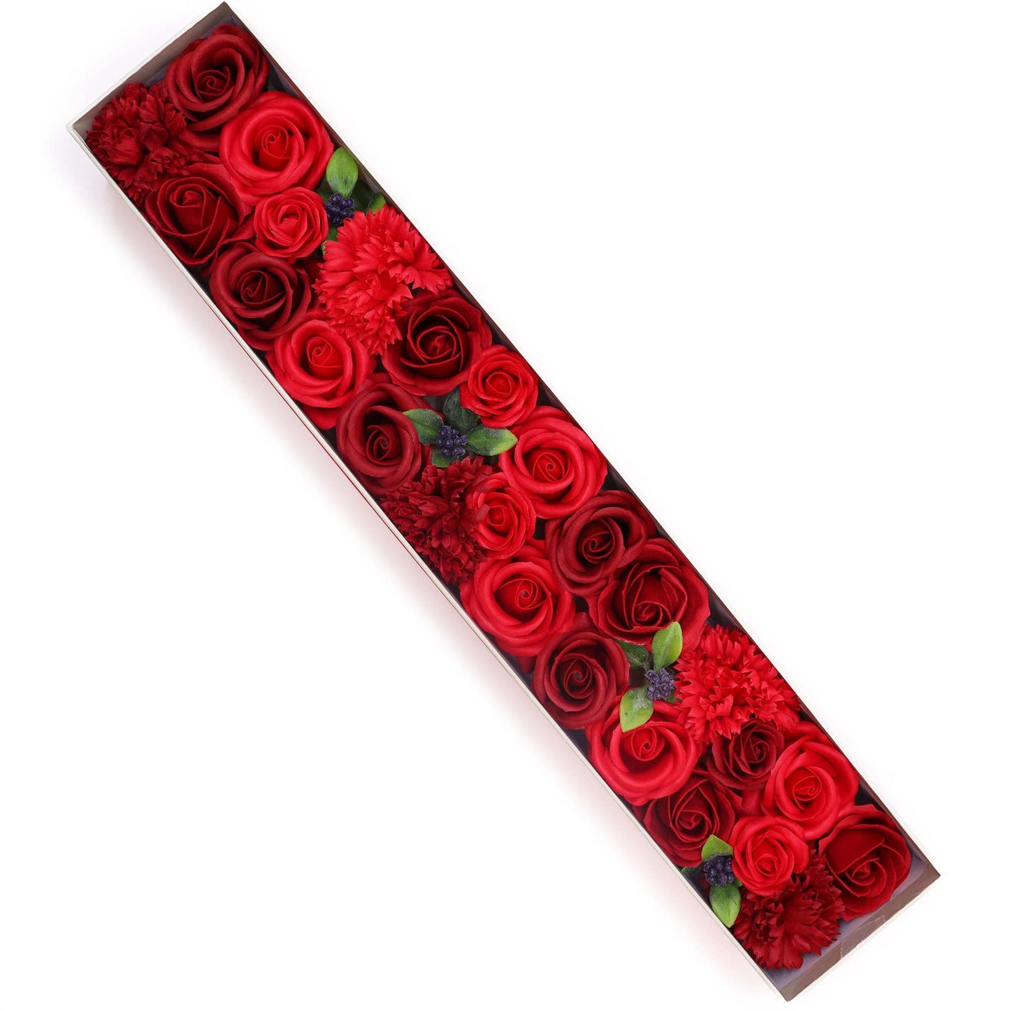 Extra Long Box of Classic Red Roses | #product_category# - OneRoofGifts