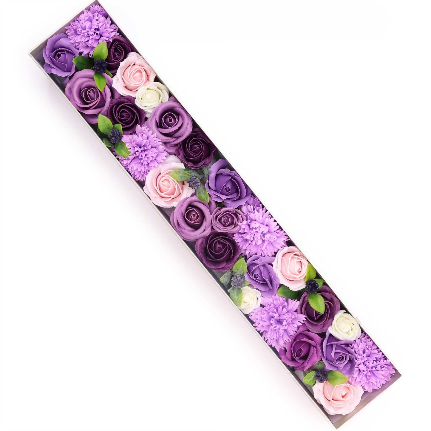 Extra Long Box - Bouquet of Lavender, Rose, and Carnation | #product_category# - OneRoofGifts