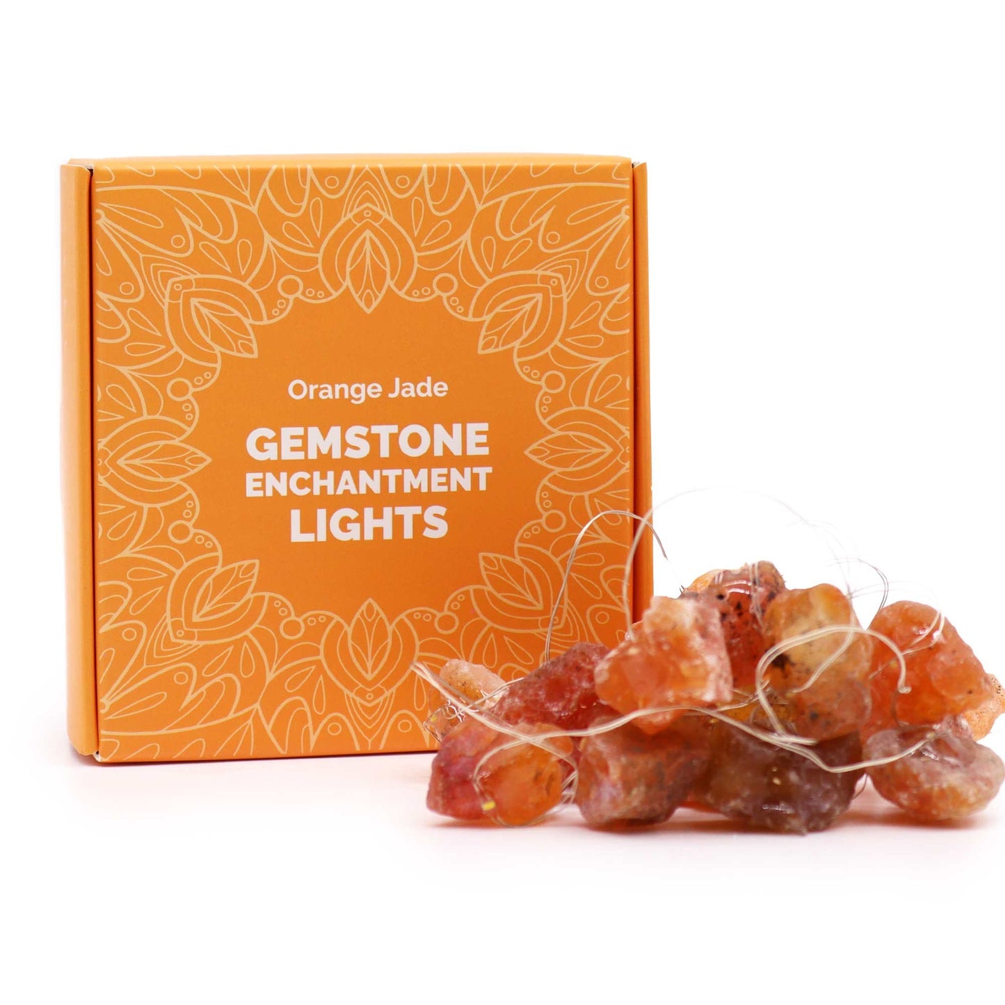 Orange Jade Gemstone Enchantment Lights | #product_category# - OneRoofGifts