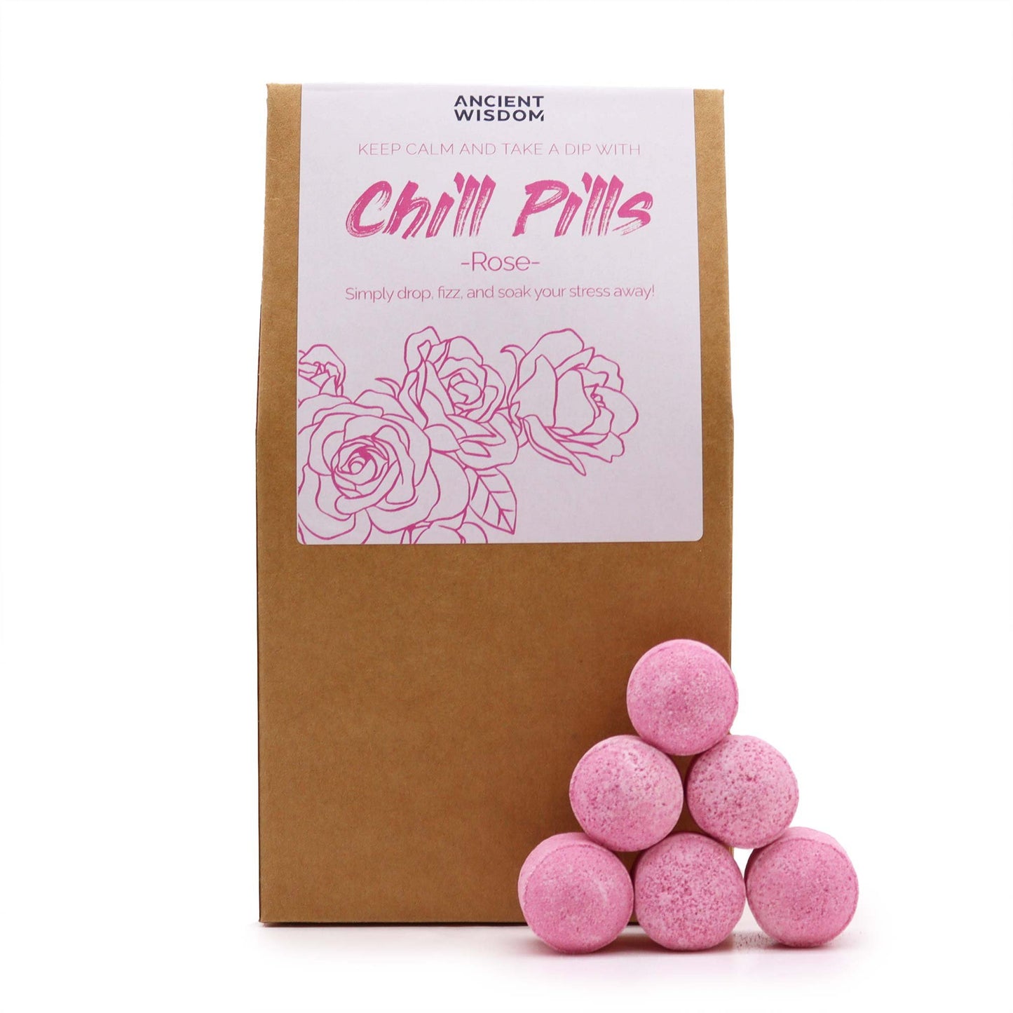 350g Chill Pills Gift Pack - Rose | #product_category# - OneRoofGifts