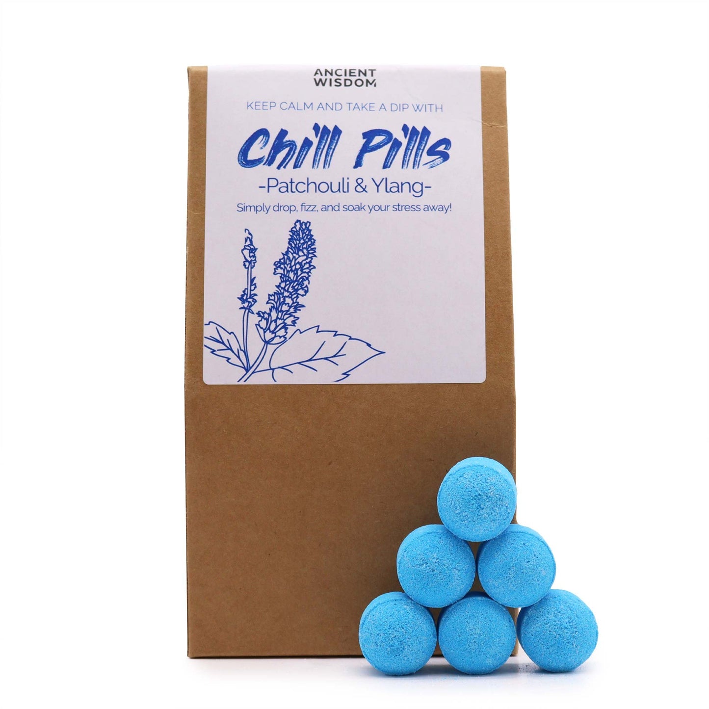 350g Chill Pills Gift Pack - Ylang and Patchouli | #product_category# - OneRoofGifts