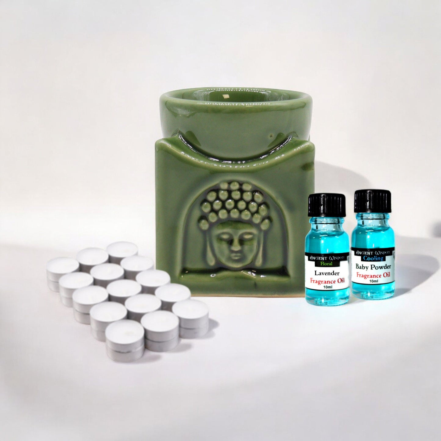 Fragrance Oil Burner Set with Tealights | #product_category# - OneRoofGifts