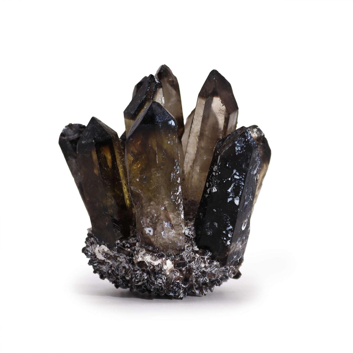 Ghost Quartz Smoky Cluster | #product_category# - OneRoofGifts