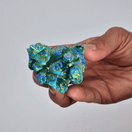 Medium Green Flame Quartz