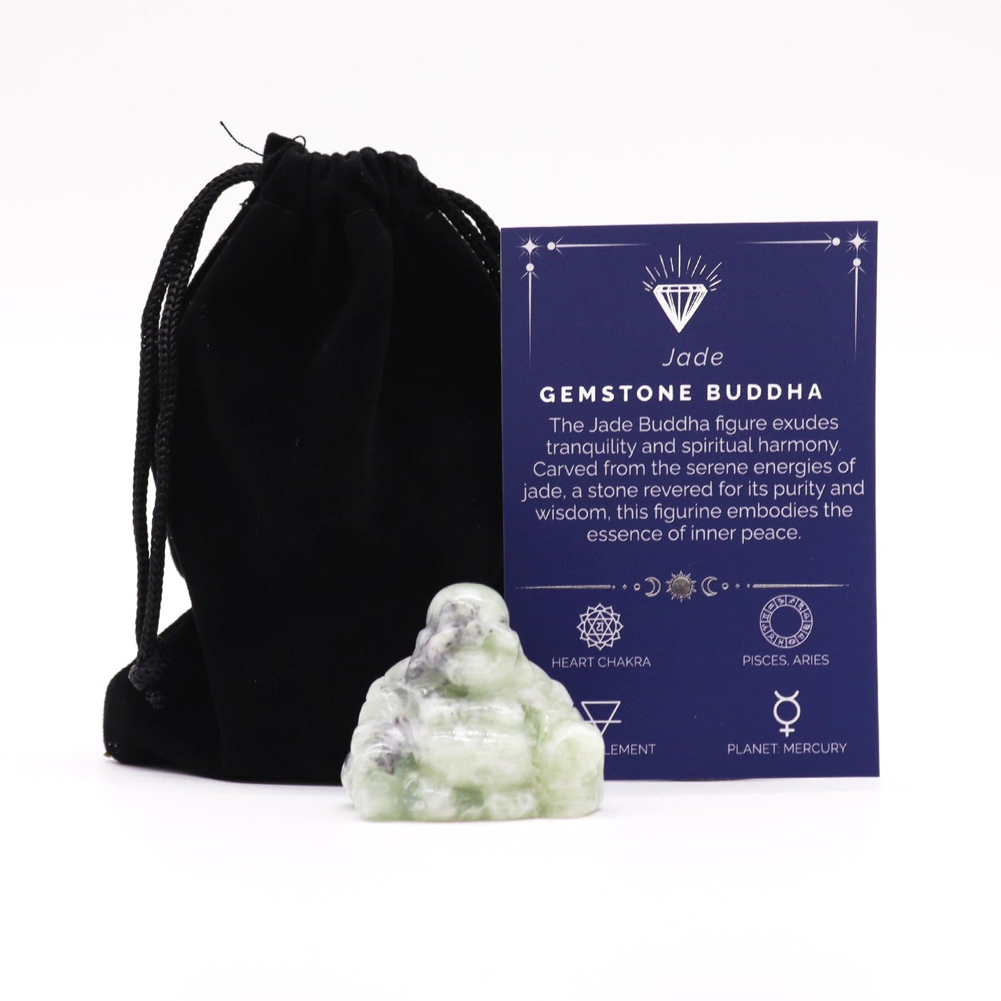 Jade Buddha Gemstone, Small | #product_category# - OneRoofGifts