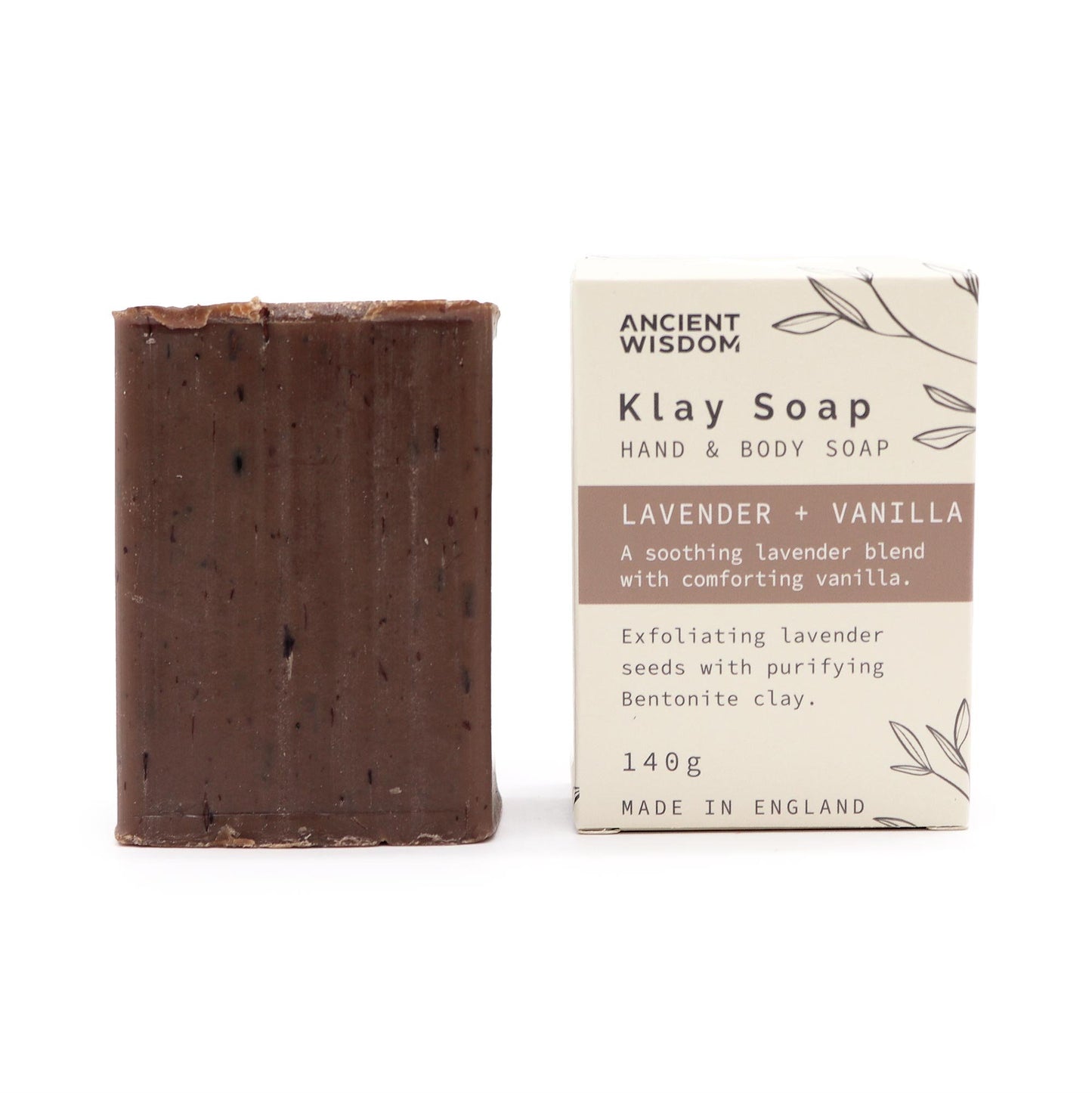 Klay Soap with Vanilla & Lavender | #product_category# - OneRoofGifts