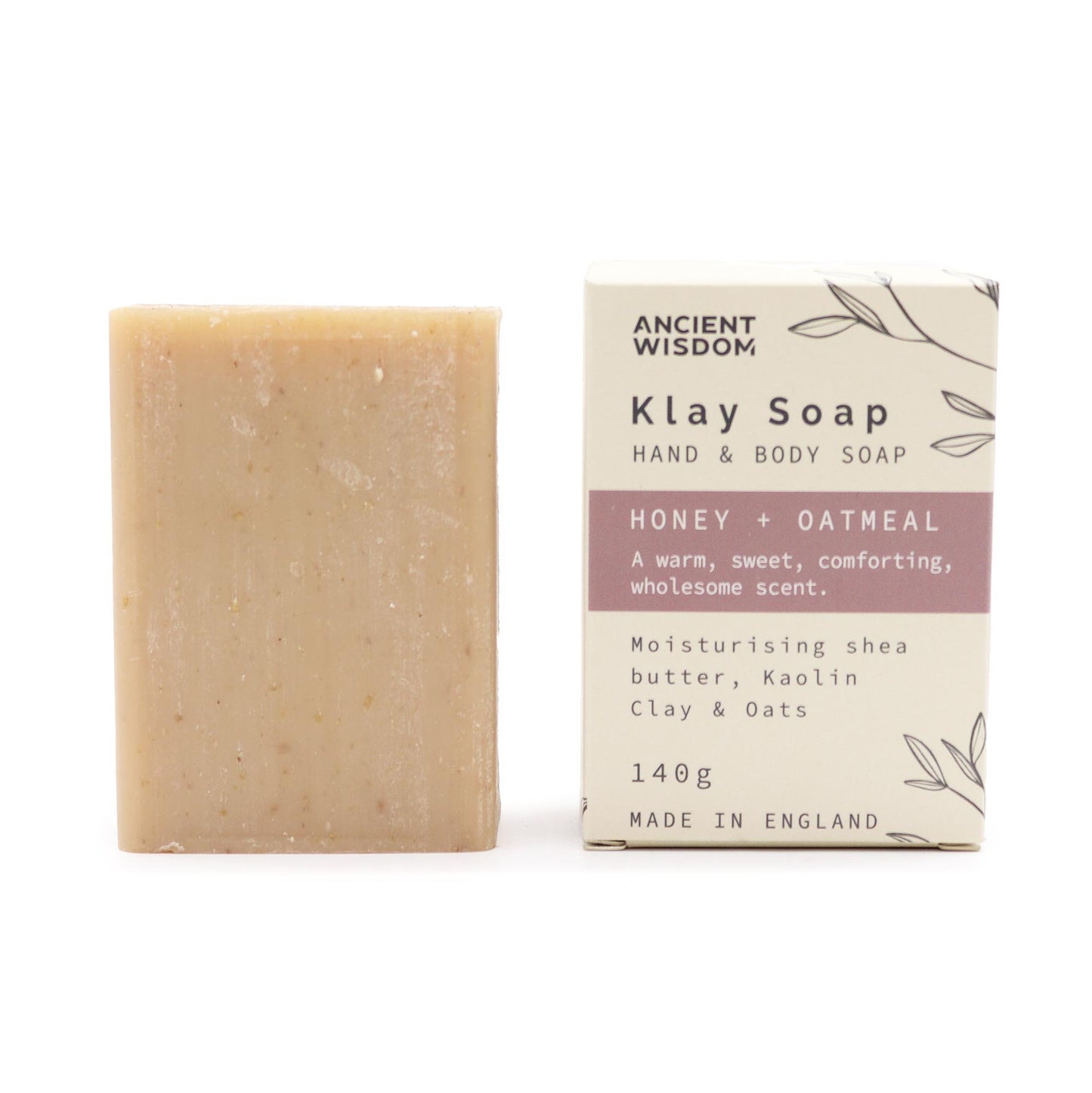 Klay Soap with Oatmeal and Honey | #product_category# - OneRoofGifts