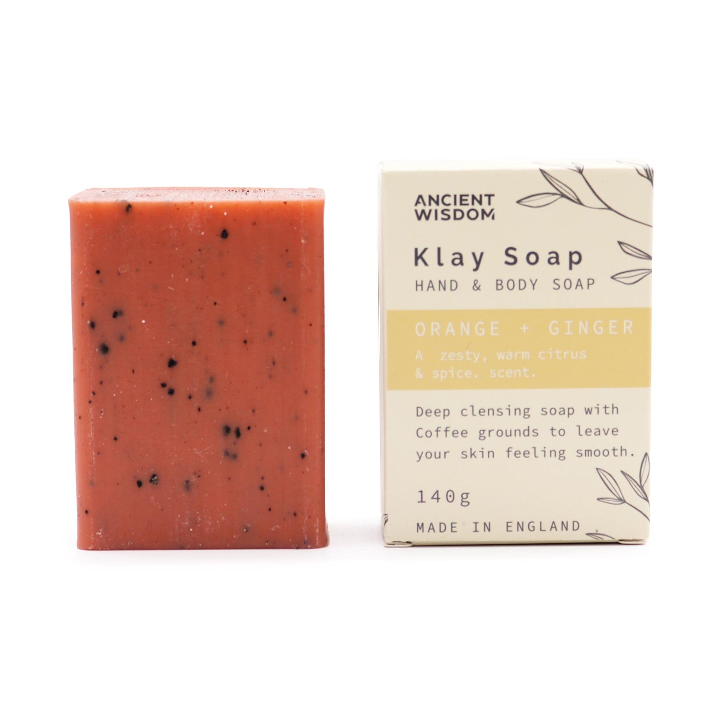 Klay Soap with Orange and Ginger | #product_category# - OneRoofGifts