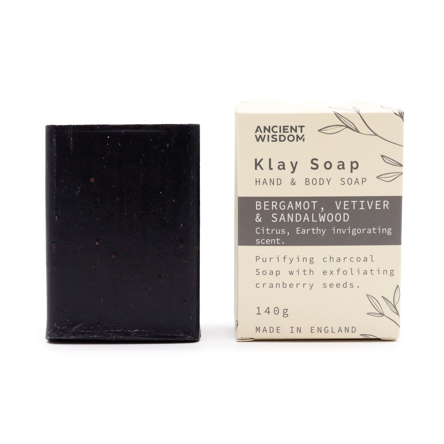 Klay Soap with Bergamot & Sandalwood | #product_category# - OneRoofGifts