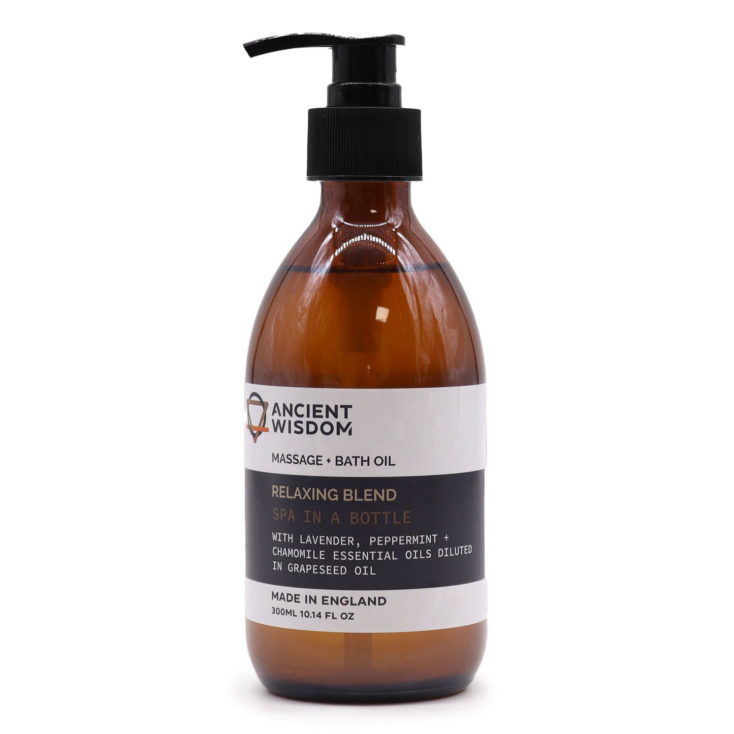 300ml Aromatherapy Relaxing Massage and Bath Oil | #product_category# - OneRoofGifts
