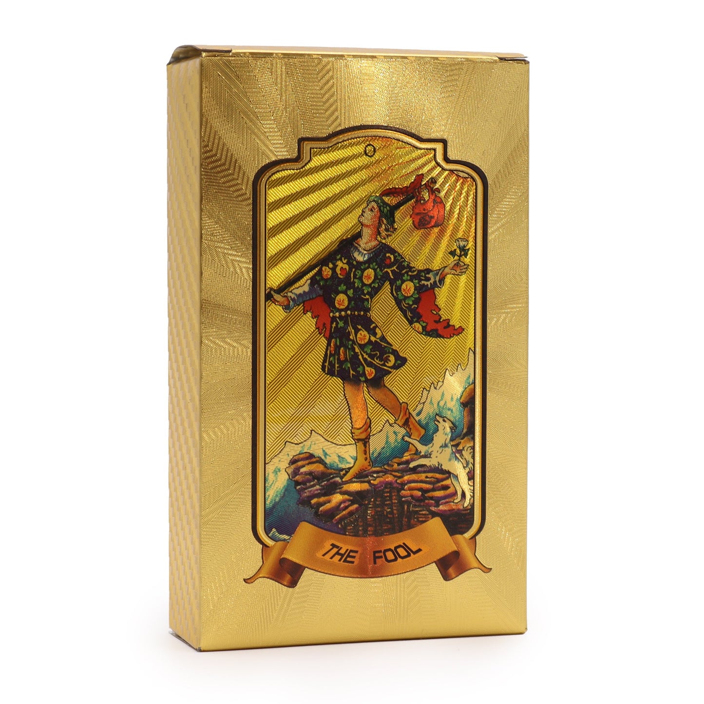 Tarot Card Deck, Golden | #product_category# - OneRoofGifts