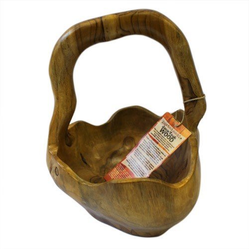 Wooden Basket - Style Bowl | #product_category# - OneRoofGifts