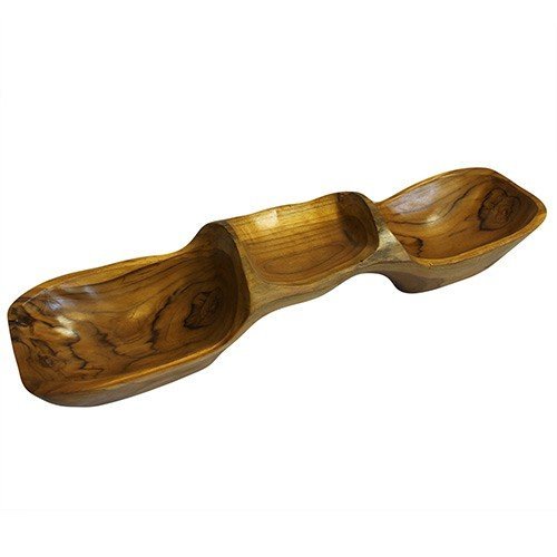 Three Bowl Wooden Pyramid | #product_category# - OneRoofGifts