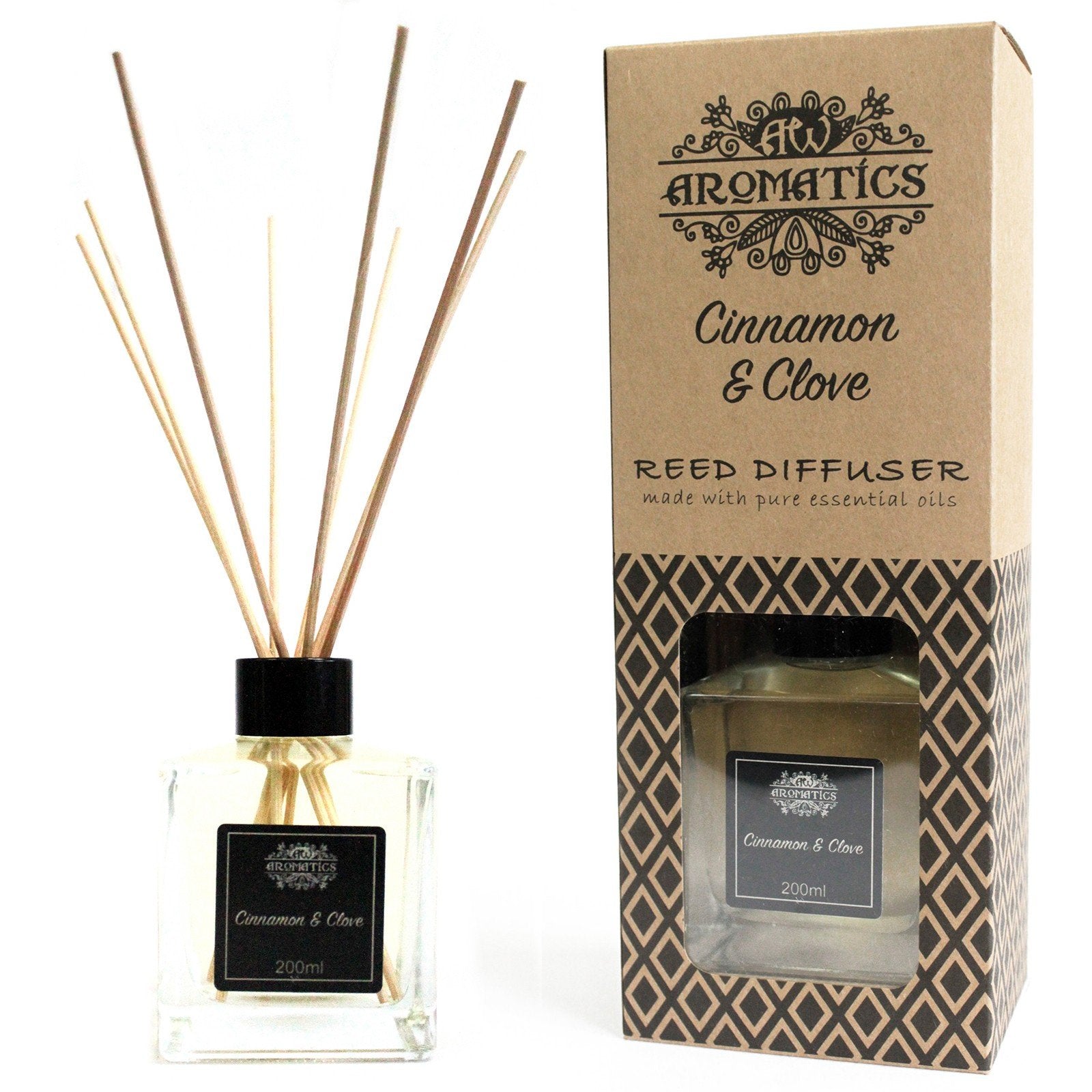 200ml Essential Oil Diffuser, Cinnamon and Clove | #product_category# - OneRoofGifts