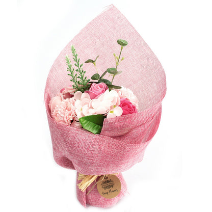 Standing Pink Soap Flower Bouquet | #product_category# - OneRoofGifts