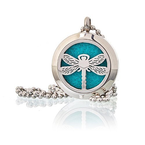 25mm Dragonfly Aromatherapy Diffuser Necklace | #product_category# - OneRoofGifts