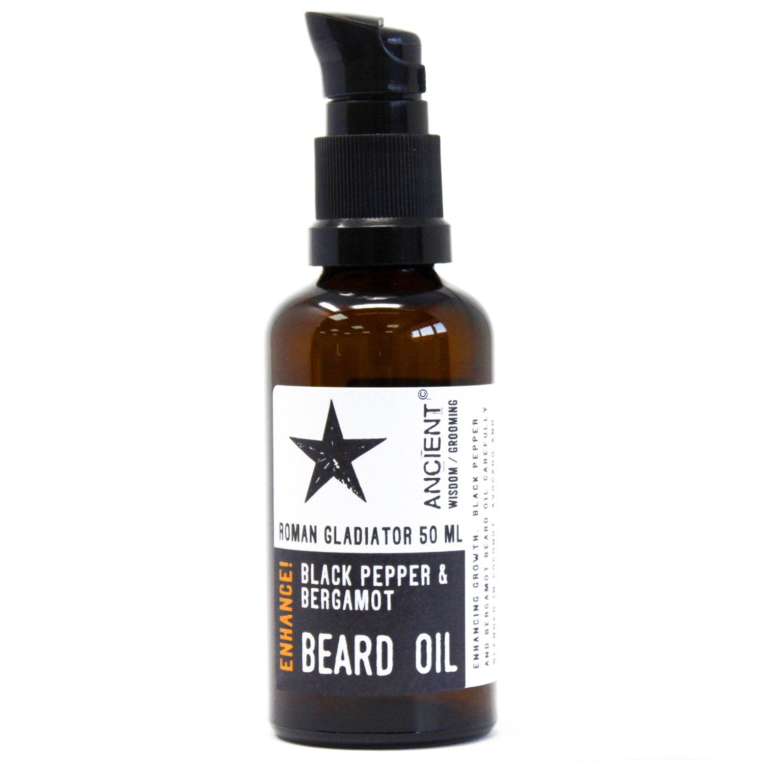50ml Roman Gladiator Beard Oil | #product_category# - OneRoofGifts