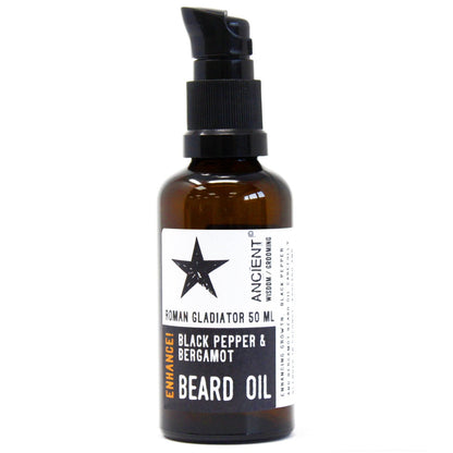 50ml Roman Gladiator Beard Oil | #product_category# - OneRoofGifts