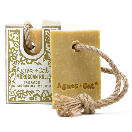 Moroccan Breeze Spiced Soap on a Rope | #product_category# - OneRoofGifts