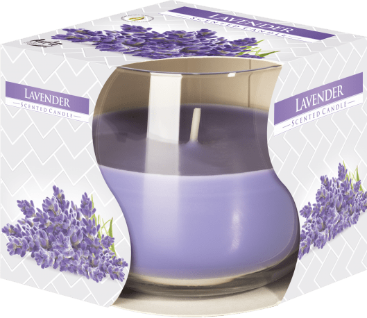 Lavender Scented Candle in Glass Jar | #product_category# - OneRoofGifts