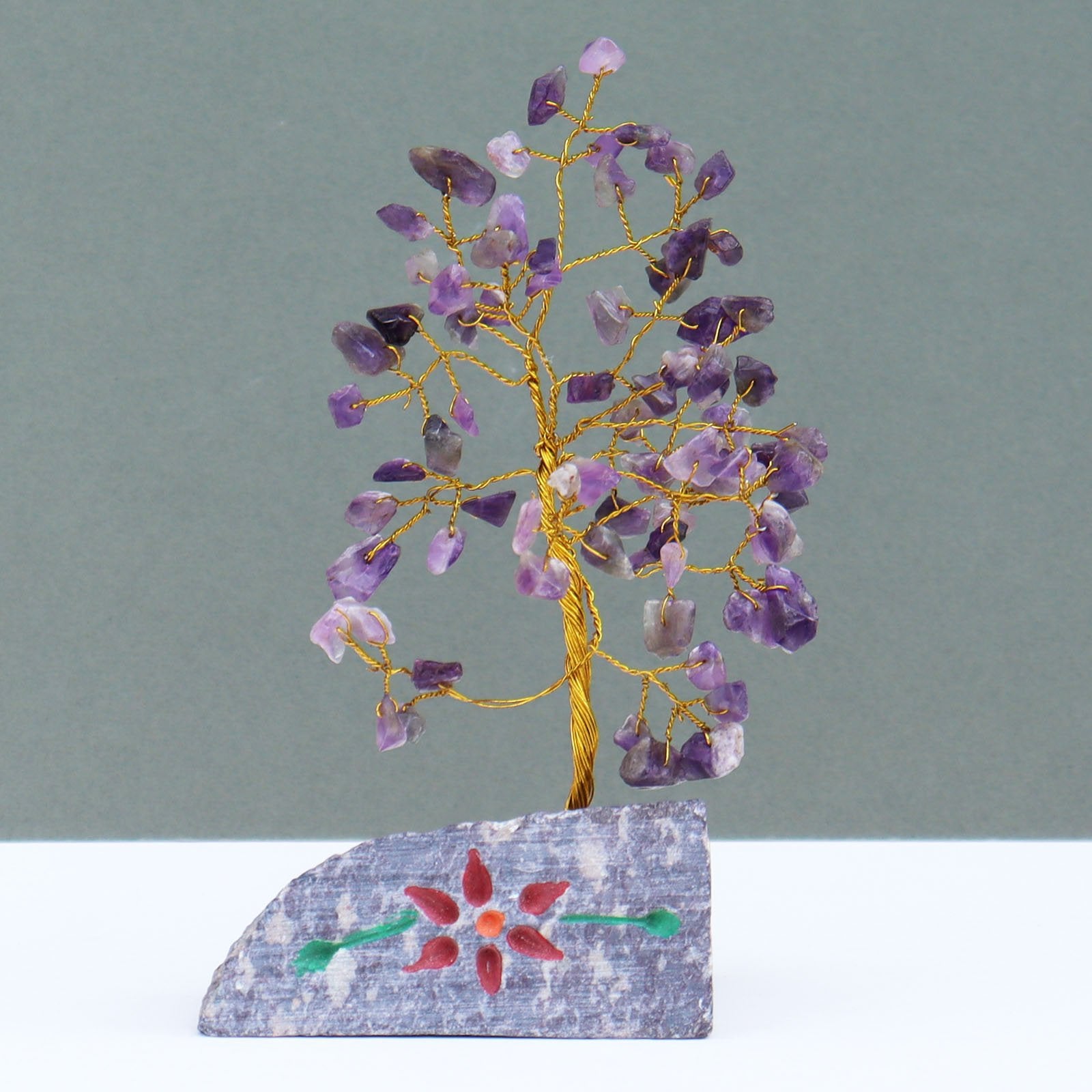 80 - Stone Amethyst Gemstone Tree | #product_category# - OneRoofGifts